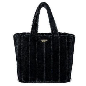Victoria's Secret Large Fur Tote Bag